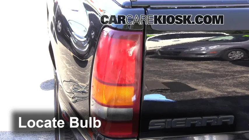 2003 GMC Sierra Denali 6.0L V8 Lights Tail Light (replace bulb)